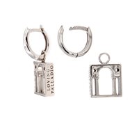 Pendientes Loving Palladio  Mujer 3D in Oro blanco 03B-OR SERLIANA - 03B-OR SERLIANA